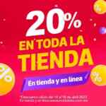 20% de descuento en TODA la tienda de Modatelas: aplica en telas, mercería, máquinas de coser y más