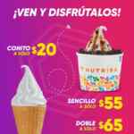 Nuevas promociones Nutrisa: Helados desde $20 pesos todos los días