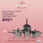 En Almacenes Ánfora baterías de cocina desde $399 por el Día de las Madres