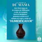 En Multiplaza Aragón humidificador de regalo con tus compras para el Día de las Madres