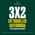 Promoción Día de las Madres The Body Shop: 3x2 en toda la tienda