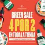 Green Sale The Body Shop: 4x2 en toda la tienda en línea