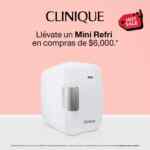 Clinique Hot Sale 2023: 25% de descuento y hasta mini refri de regalo con compra mínima