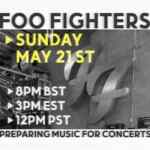 Tocada de los Foo Fighters transmisión en vivo Gratis por streaming este 21 de mayo