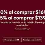 En H&M hasta 20% de descuento adicional si compras por la app