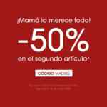 Promoción LOB Día de las Madres: 2do a mitad de precio en prendas para mujer y hombre
