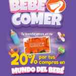Promoción Bebé Comer 2023: 20% de bonificación en productos para bebés Promoción Bebé Comer 2023: 20% de bonificación en productos para bebés