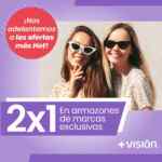 Más Visión Hot Sale 2023: 2x1 en armazones, hasta 70% descuento y más