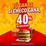 Cupón App McDonalds Checo Pérez: 40% de descuento en McTrío Big Mac el 8 y 9 de mayo