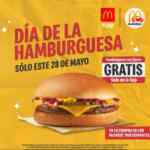 Cupón App McDonalds Día de la Hamburguesa 2023: Hamburguesa GRATIS al comprar McTrío participante