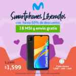 Rebajas Movistar de hasta 60% de descuento + 18 msi en smartphones seleccionados