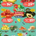 Ofertas S-Mart 3 días de frutas y verduras del 2 al 4 de mayo