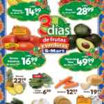 Ofertas S-Mart 3 días de frutas y verduras del 23 al 25 de mayo