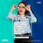 Segundo a mitad de precio en lentes completos en la tienda en línea de Salud Digna