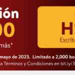 Cupón Walmart Adelantos Hot Sale de $400 de descuento solo hoy