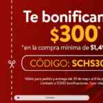 Cupón Walmart Hot Sale 2023 de $300 de descuento en compras de $1,499