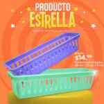 Producto Estrella Waldos: Canastita rectangular organizadora a sólo $14.99