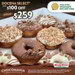 En Krispy Kreme $100 de descuento en docena select al pedir por Whatsapp este fin de semana