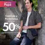 Segundo a mitad de precio en camisas y pantalones esta semana en C&A por el Día del Padre
