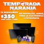 Temporada Naranja 2023: $350 de descuento por cada $1,000 en electrónica y fotografía