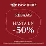 Dockers Rebajas de Verano de hasta 50% de descuento