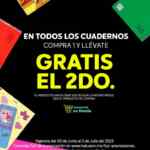 En HEB 2x1 en todos los Cuadernos al 03 de julio
