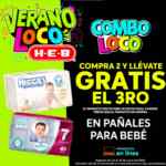 Verano Loco HEB: 3x2 en pañales en la tienda en línea