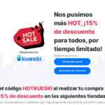 Kueski Hot Sale 2023: cupón de 15% de descuento adicional