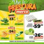 Ofertas Merco frutas y verduras del 6 al 9 de junio