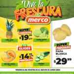 Ofertas Merco frutas y verduras del 20 al 22 de junio