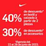 Rebajas Nike Factory Store: del 30% al 40% de descuento en tenis y ropa deportiva