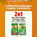 Cupón Oxxo 2x1 en alimento Dog Chow 500 gr