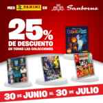 Mes Panini en Sanborns: 25% de descuento en todas las colecciones