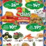 Ofertas S-Mart 3 días de frutas y verduras del 6 al 8 de junio