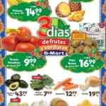 Ofertas S-Mart 3 días de frutas y verduras del 13 al 15 de junio