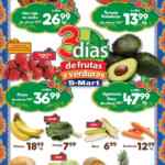 Ofertas S-Mart 3 días de frutas y verduras del 27 al 29 de junio