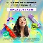 Cupón Sally de $100 de descuento pagando con Aplazo
