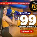 Promoción Smart Fit: Inscripción GRATIS + 1er mes a $99 en ambos planes