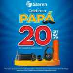 Steren Día del Padre: 20% de descuento en Audífonos, Bocinas Bluetooth, Smartwatches y más