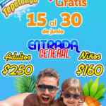 Papás entran Gratis a Parque Acuático Tepetongo del 15 al 30 de junio