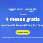 4 meses GRATIS de Amazon Music Unlimited por el Prime Day