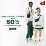 Lacoste Hot Sale 2023: Hasta 50% de descuento