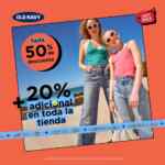 Últimos Días de Hot Sale Old Navy: Ahora hasta 50% de descuento + 20% adicional