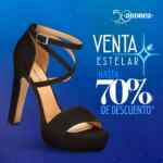 Venta Estelar Andrea: Rebajas de hasta 70% de descuento en calzado