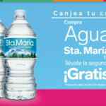 Cupón 7-Eleven 2x1 en agua Sta. María 1 L