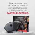Promo Banorte Verano 2023: sartén eléctrico de regalo al abrir una cuenta o incrementar tu saldo