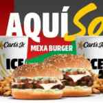 Nuevos combos Carls Jr. Mexa Burger desde $109 de lunes a viernes