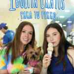 Promoción Dolphy Día del Perro: Compra un helado doble y llévate una bolita de helado gratis para tu perro