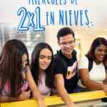 2x1 en nieves los miércoles en Helados Dolphy