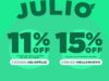 Cupones Enviaflores de hasta 15% de descuento hasta el 9 de julio